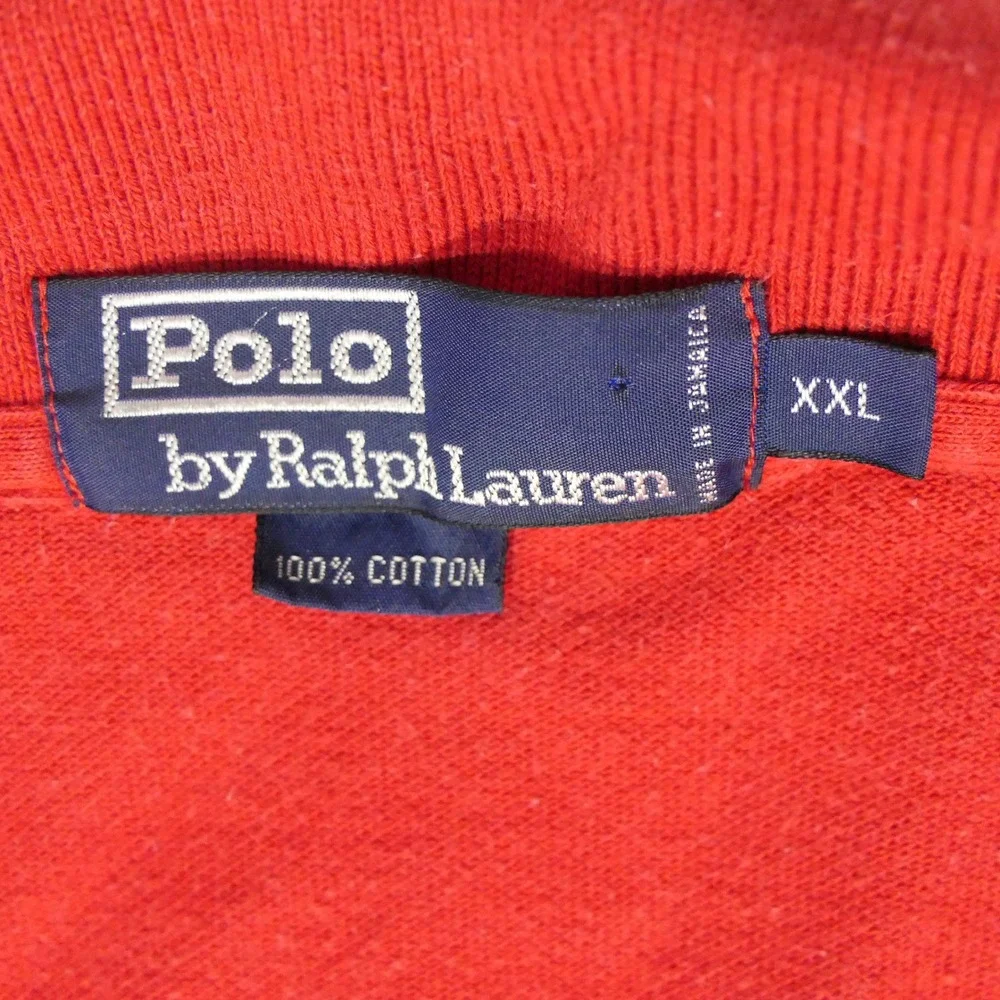 Polo Ralph Lauren Mens Polo Shirts XXL Lot of‎ 2-Red Green Preppy Pony